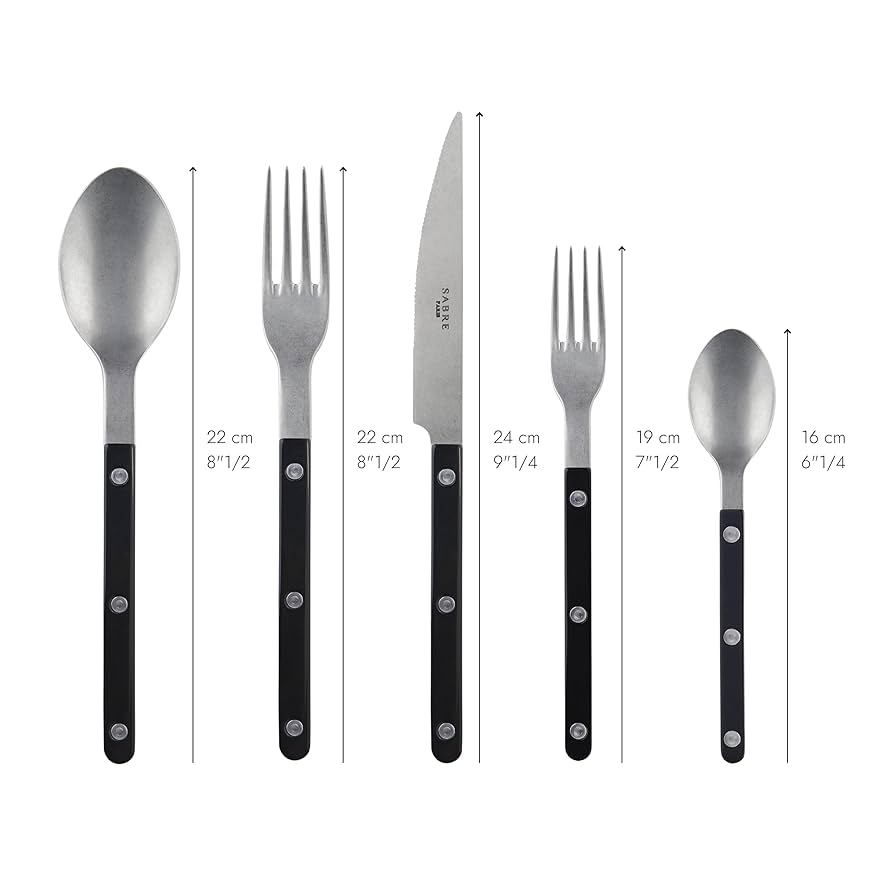 SABRE サラダフォーク4本セット Amazon.com | SABRE PARIS - 20-Piece Flatware Set For 4